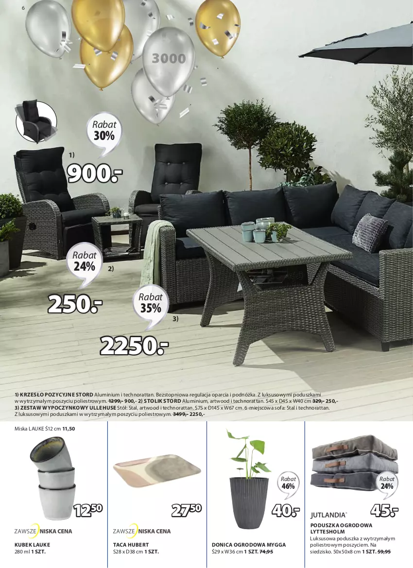 Gazetka promocyjna Jysk - Oferta tygodnia - ważna 12.05 do 25.05.2021 - strona 7 - produkty: Artwood, Fa, Krzesło, Kubek, Miska, Poduszka, Siedzisko, Sofa, Stół, Stolik, Taca, Top