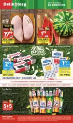 Gazetka promocyjna Delikatesy Centrum - Franczyza DC31 Czwartek - Gazetka - ważna od 05.08 do 05.08.2026 - strona 1 - produkty: Piwa, Piwo, Kurczak, Rum, Filet z piersi kurczaka, Rama, Tran, POLMLEK, Arbuz, Mleko, Fa