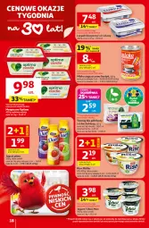 Gazetka promocyjna Auchan - Gazetka 30 Lat Hipermarket Auchan - Gazetka - ważna od 25.02 do 25.02.2026 - strona 18 - produkty: Gin, Twaróg, Jogurt, Optima, Mleko zagęszczone, Lurpak, Jogurt pitny, Mleko