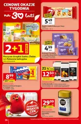 Gazetka promocyjna Auchan - Gazetka 30 Lat Hipermarket Auchan - Gazetka - ważna od 25.02 do 25.02.2026 - strona 24 - produkty: Piec, Ciastka, Kawa rozpuszczalna, Gra, Kawa, Chrupki, 7 Days, Sonko, Rogal, Czekolada, Pieczywo chrupkie, Pieczywo, Baton, Knoppers, Kakao, Lindt, Milka, LG