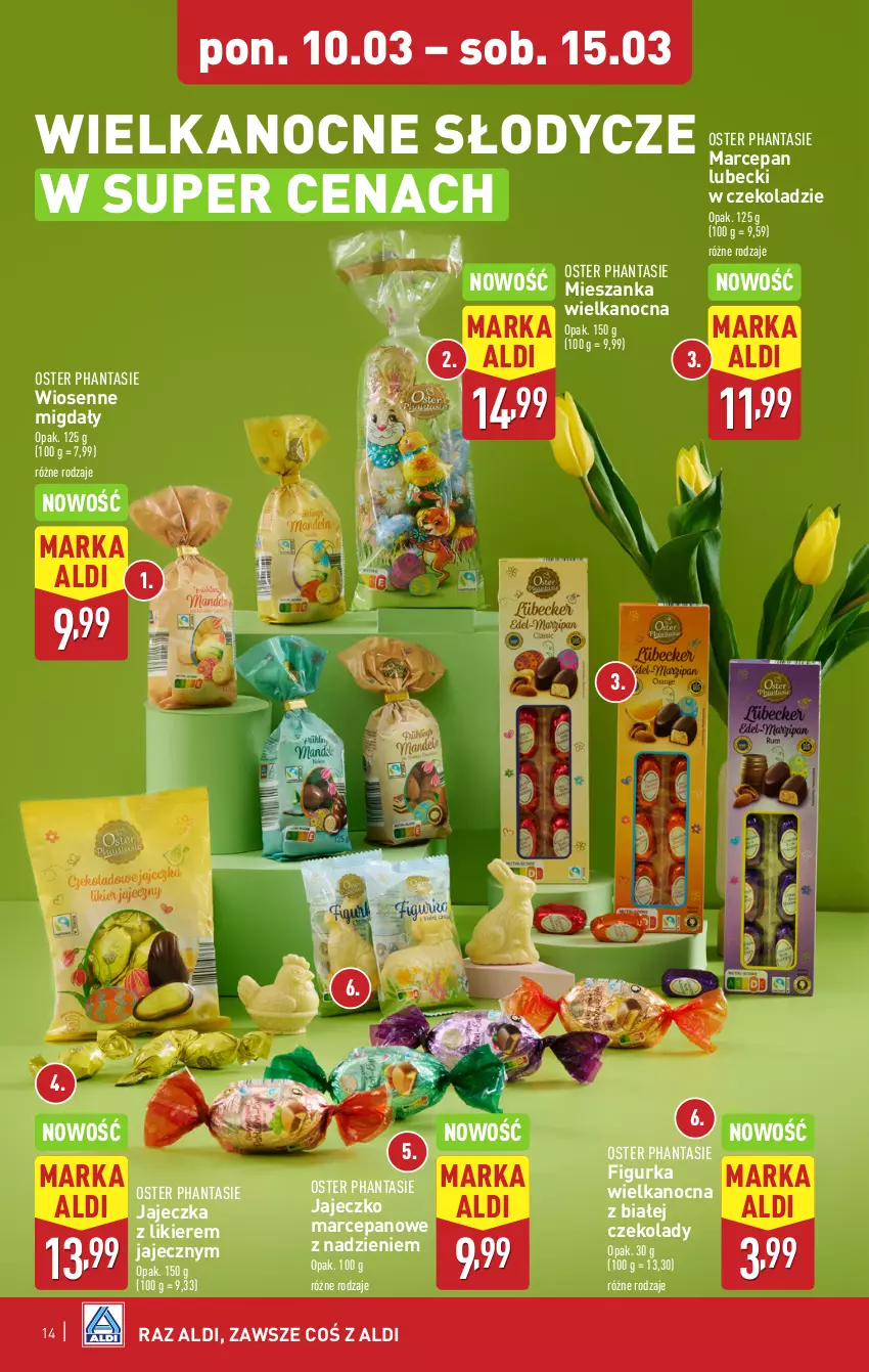 Gazetka promocyjna Aldi - Pełna oferta - ważna 10.03 do 15.03.2025 - strona 14 - produkty: Likier, Migdały