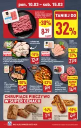 Gazetka promocyjna Aldi - Pełna oferta - Gazetka - ważna od 15.03 do 15.03.2025 - strona 8 - produkty: Piec, Kurczak, Mięso mielone z szynki, Mięso mielone, Sos, Por, Hot dog, Bułka fitness, Mięsne specjały, Tusz, Burger, Pieczywo, Bułka, Mięso