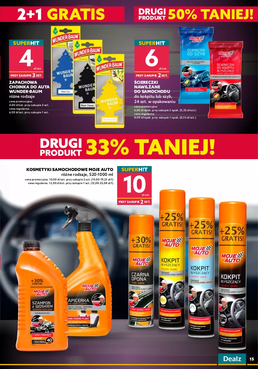 Gazetka promocyjna Dealz - NOWA GAZETKARaz Dwa Trzy Superceny! - ważna 18.05 do 01.06.2022 - strona 15 - produkty: Choinka, Gra, Inka, Moje Auto