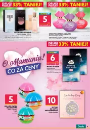 Gazetka promocyjna Dealz - NOWA GAZETKARaz Dwa Trzy Superceny! - Gazetka - ważna od 01.06 do 01.06.2022 - strona 9 - produkty: Woda perfumowana, Bell, Perfum, Maska do stóp, Woda toaletowa, Kula do kąpieli, Woda, Maska