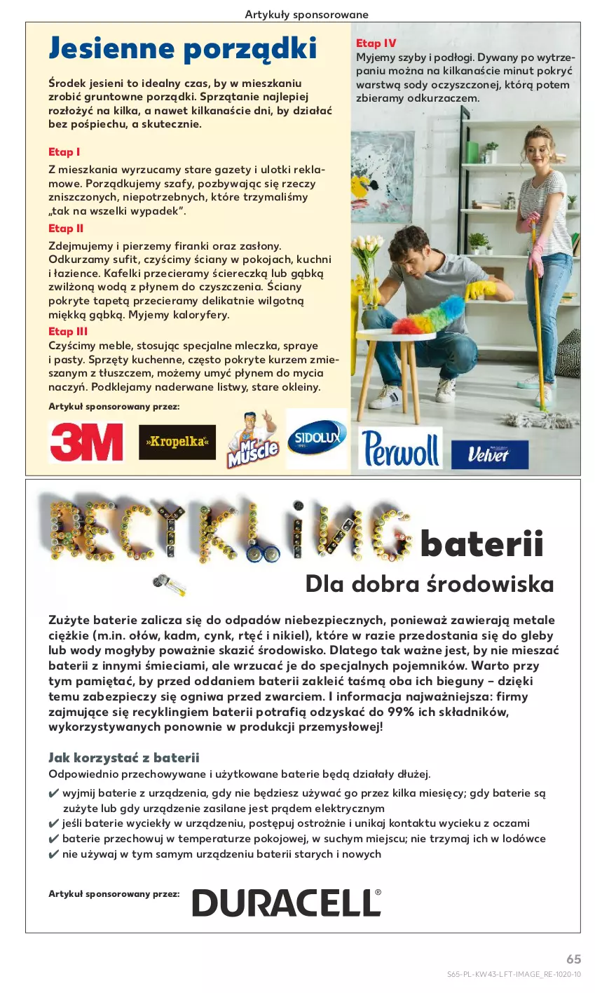 Gazetka promocyjna Kaufland - Gazetka tygodnia - ważna 26.10 do 31.10.2023 - strona 65 - produkty: Cynk, Do mycia naczyń, Dywan, Grunt, Klej, LG, Meble, Mięta, Odkurzacz, Odkurzacze, Piec, Pojemnik, Por, Silan, Sprzątanie