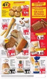 Gazetka promocyjna Kaufland - Gazetka tygodnia - Gazetka - ważna od 31.10 do 31.10.2023 - strona 41 - produkty: Piec, Pączek, Gra, Kajzerka, Bułeczki, Chleb wieloziarnisty, Tarta, Bagietka pszenna, Bagietka, Dan Cake, Bułeczki mleczne, Chleb, Bułka tarta, Bułka