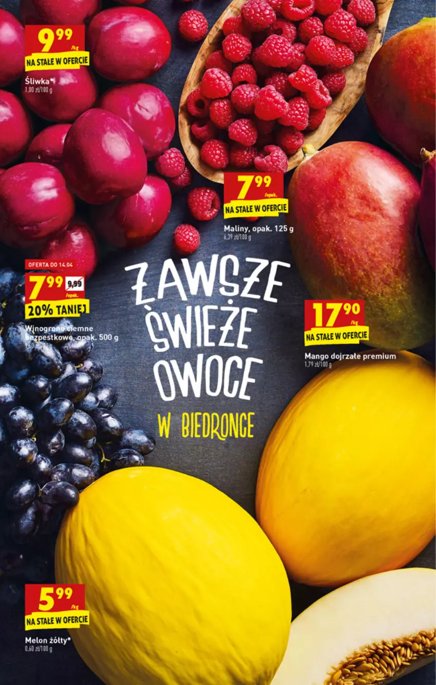 Gazetka promocyjna Biedronka - W tym tygodniu PN - ważna 12.04 do 17.04.2021 - strona 11 - produkty: Mango, Melon