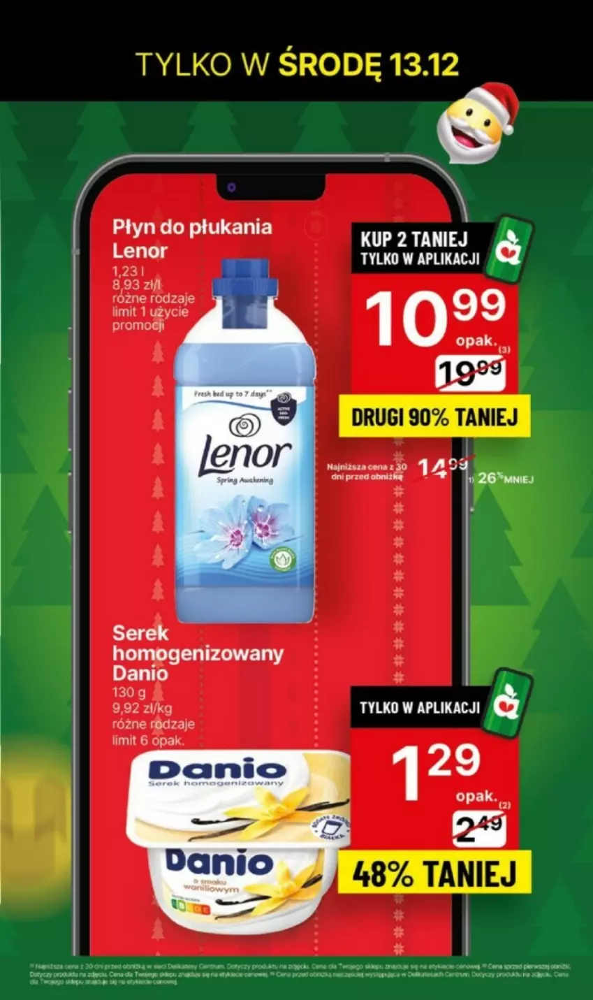 Gazetka promocyjna Delikatesy Centrum - ważna 11.12 do 13.12.2023 - strona 6 - produkty: Płyn do płukania