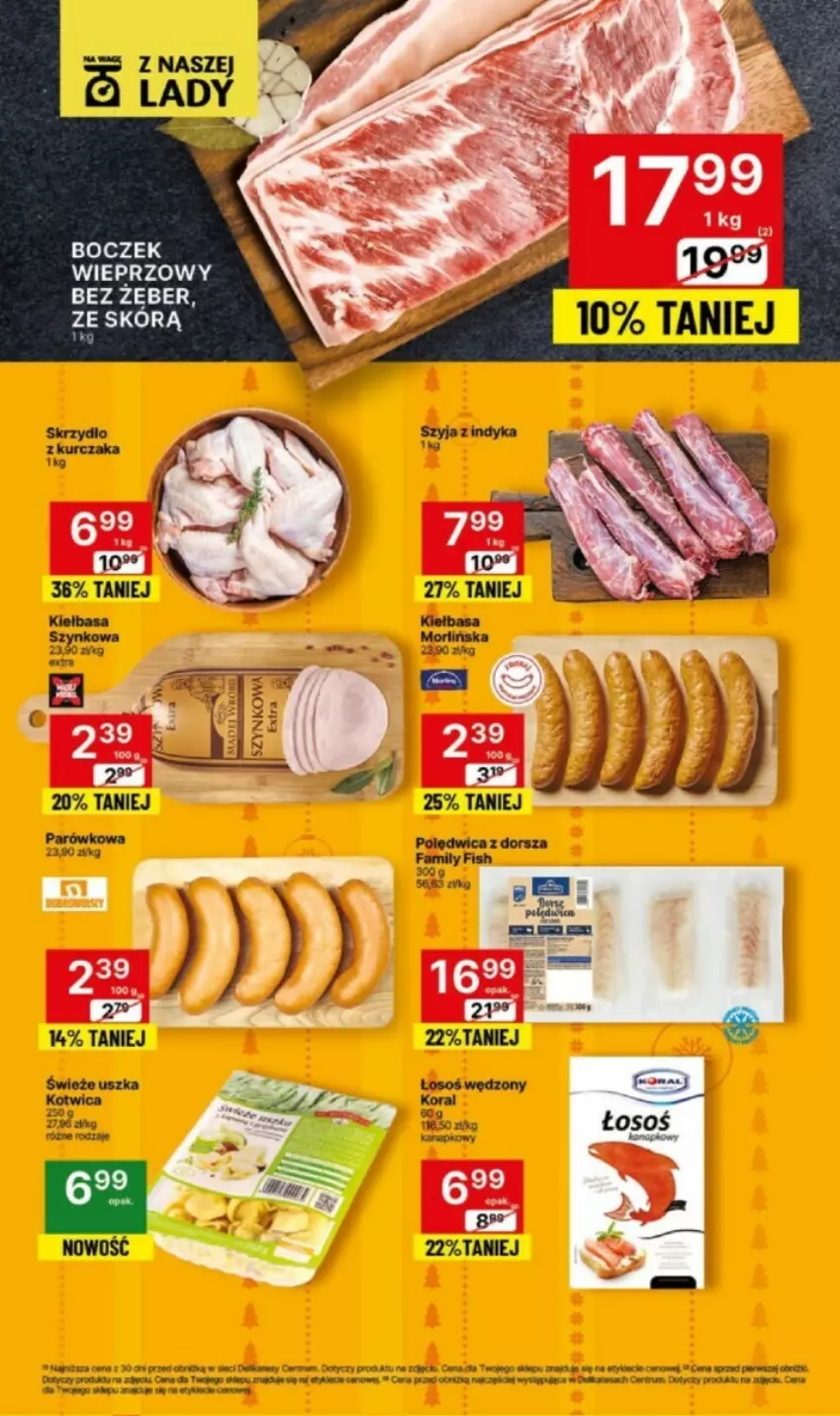 Gazetka promocyjna Delikatesy Centrum - ważna 11.12 do 13.12.2023 - strona 7 - produkty: Boczek, Cars, Dell, Dorsz, Fa, Gry, Rum