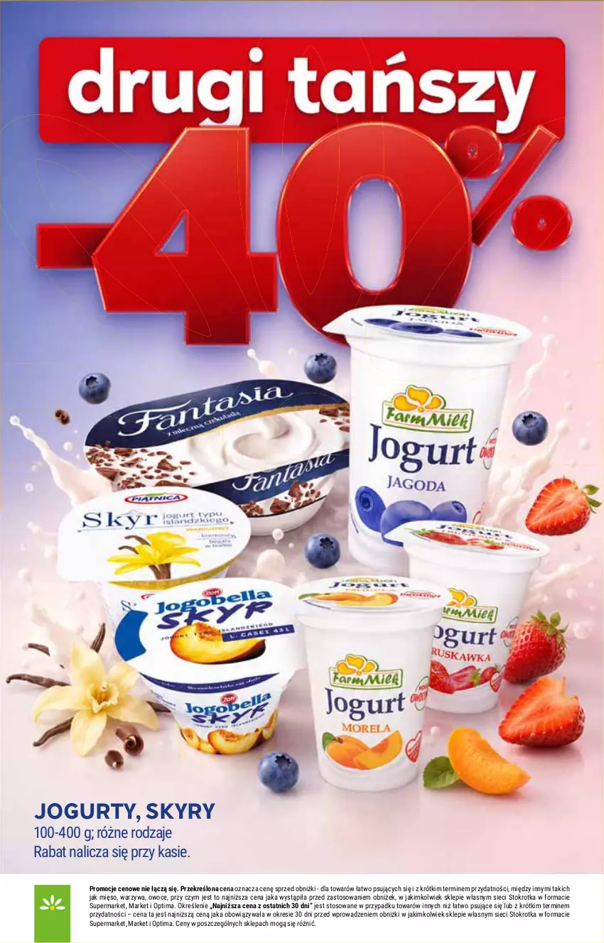 Gazetka promocyjna Stokrotka - Market - ważna 23.07 do 29.07.2026 - strona 2 - produkty: HP, Jogurt