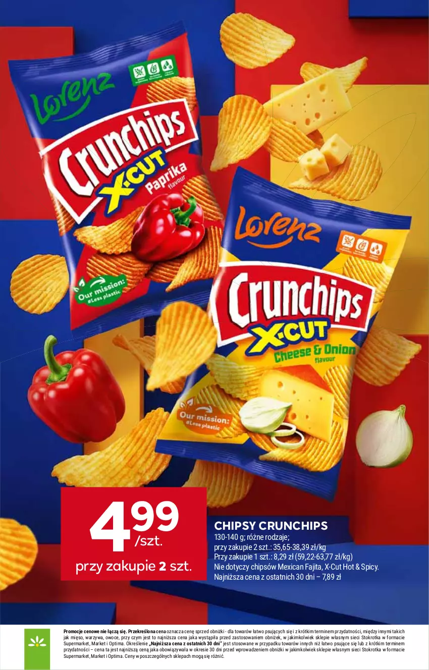 Gazetka promocyjna Stokrotka - Market - ważna 23.07 do 29.07.2026 - strona 32 - produkty: Chipsy, Crunchips, HP
