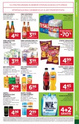 Gazetka promocyjna Stokrotka - Market - Gazetka - ważna od 29.07 do 29.07.2026 - strona 33 - produkty: Piwa, Piwo, Sok pomarańczowy, Książęce, Nałęczowianka, Warzywa, Sok, Mus, Koc, Gra, Napój energetyczny, Chipsy, Coca-Cola, Tyskie, Lack, Optima, Crunchips, Oshee, Fanta, Owoce, Woda, Sprite, Okocim, Napój, Mięso, Grejpfrut, Hortex, Fa