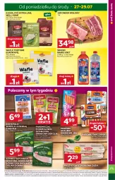 Gazetka promocyjna Stokrotka - Market - Gazetka - ważna od 29.07 do 29.07.2026 - strona 7 - produkty: Warzywa, Sok, Ser, Ryż, Gra, Sokołów, Parówki, Pasztet, Serdelki, Kret, Wafle, Duda, Szynka, Tarczyński, Optima, Szponder wołowy, Owoce, Obrus, Kasza, Mięso, Wafle tortowe