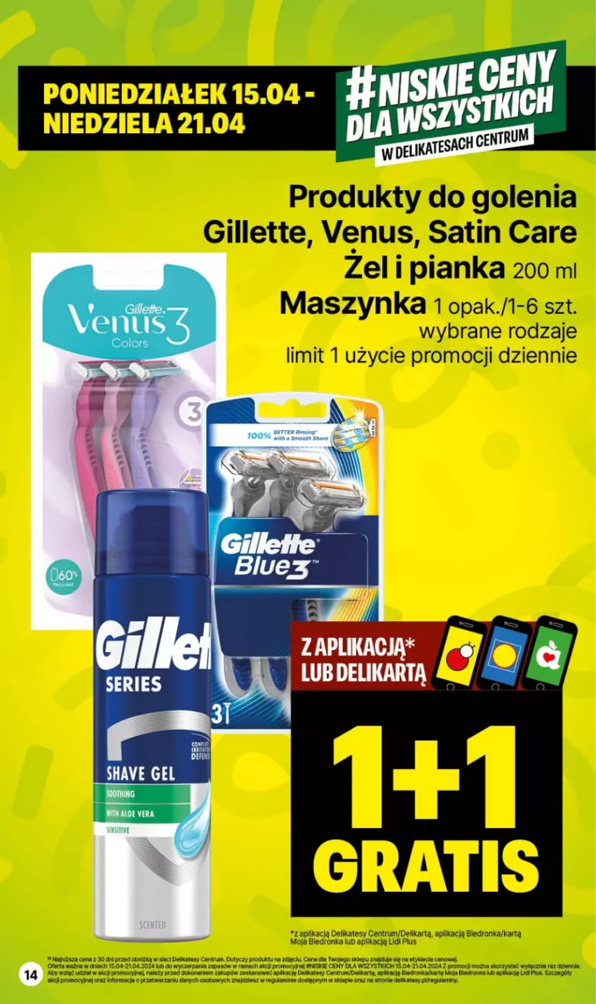 Gazetka promocyjna Delikatesy Centrum - NOWA GAZETKA Delikatesy Centrum od 15 kwietnia! 15-21.04.2024 - ważna 15.04 do 21.04.2024 - strona 14