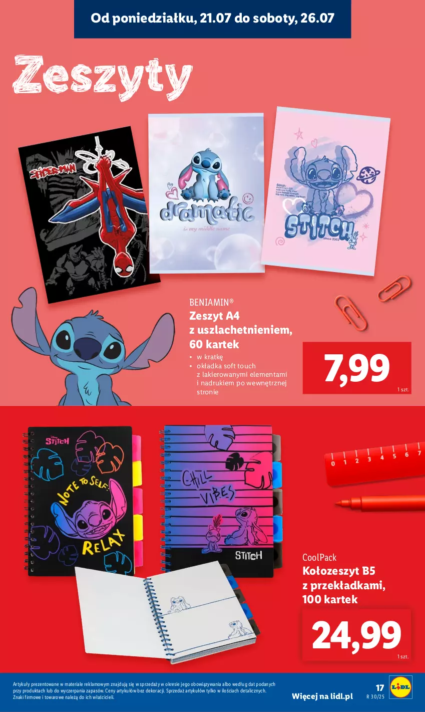 Gazetka promocyjna Lidl - KATALOG GOTOWI DO SZKOŁY - ważna 21.07 do 30.08.2025 - strona 19 - produkty: Lakier