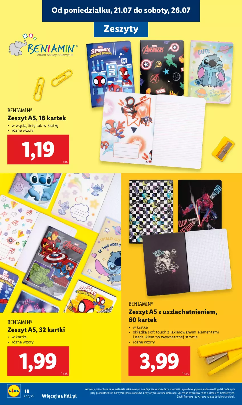 Gazetka promocyjna Lidl - KATALOG GOTOWI DO SZKOŁY - ważna 21.07 do 30.08.2025 - strona 20 - produkty: Lakier