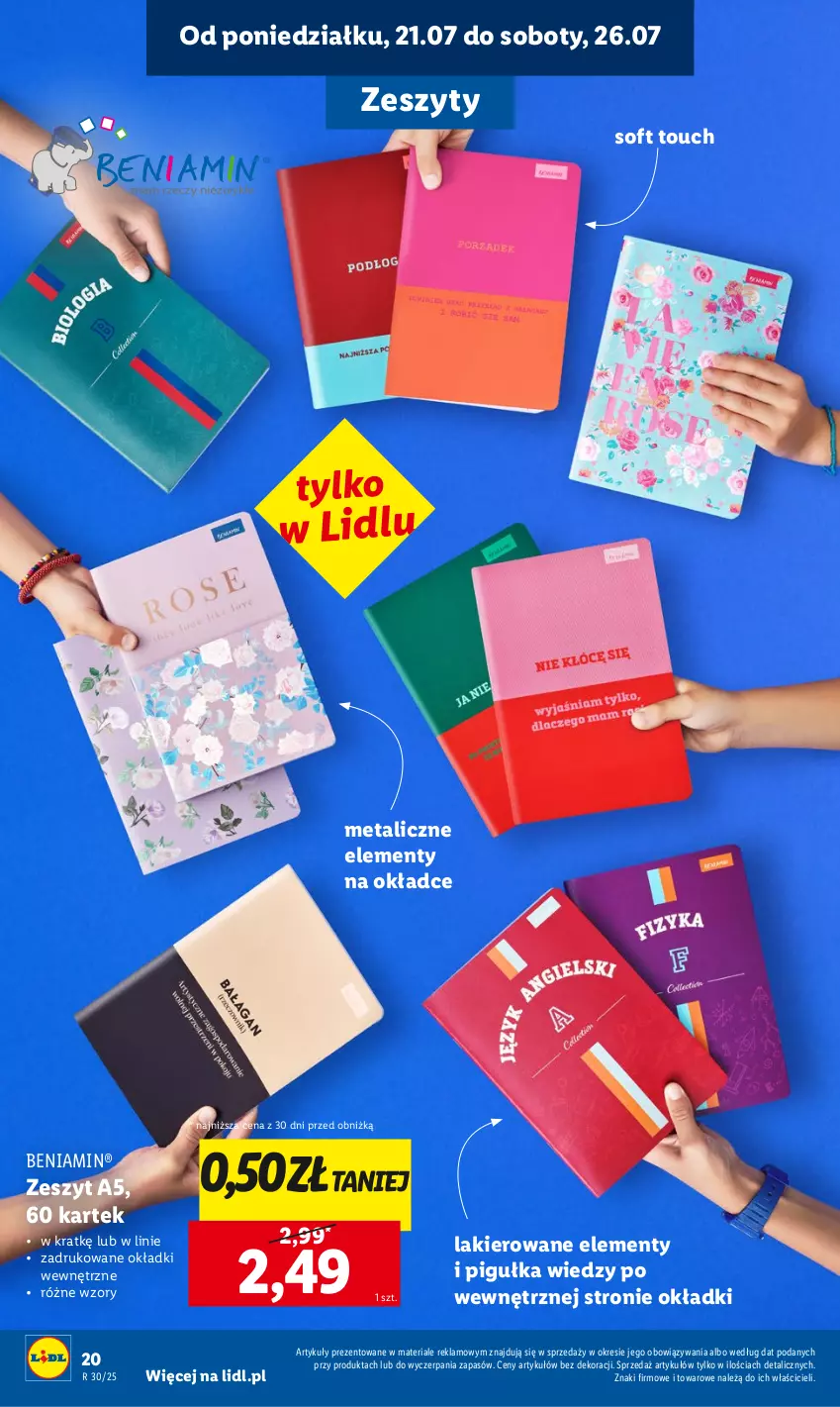 Gazetka promocyjna Lidl - KATALOG GOTOWI DO SZKOŁY - ważna 21.07 do 30.08.2025 - strona 22 - produkty: Lakier