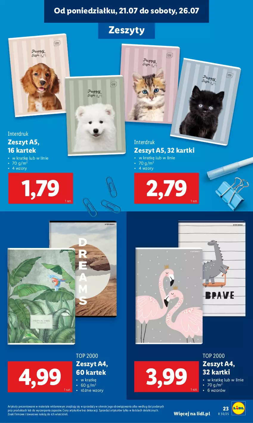 Gazetka promocyjna Lidl - KATALOG GOTOWI DO SZKOŁY - ważna 21.07 do 30.08.2025 - strona 25 - produkty: Top