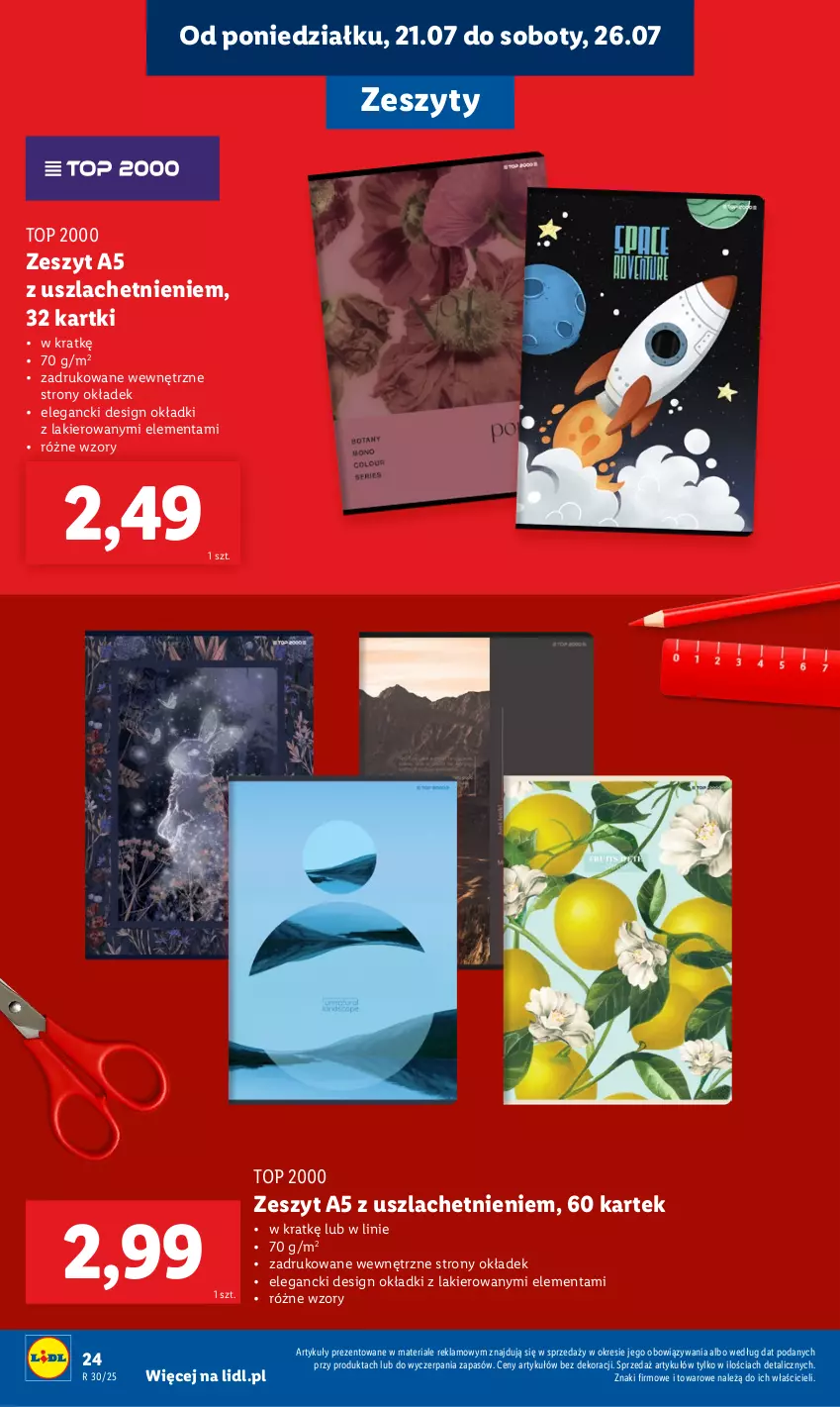 Gazetka promocyjna Lidl - KATALOG GOTOWI DO SZKOŁY - ważna 21.07 do 30.08.2025 - strona 26 - produkty: Lakier, Top