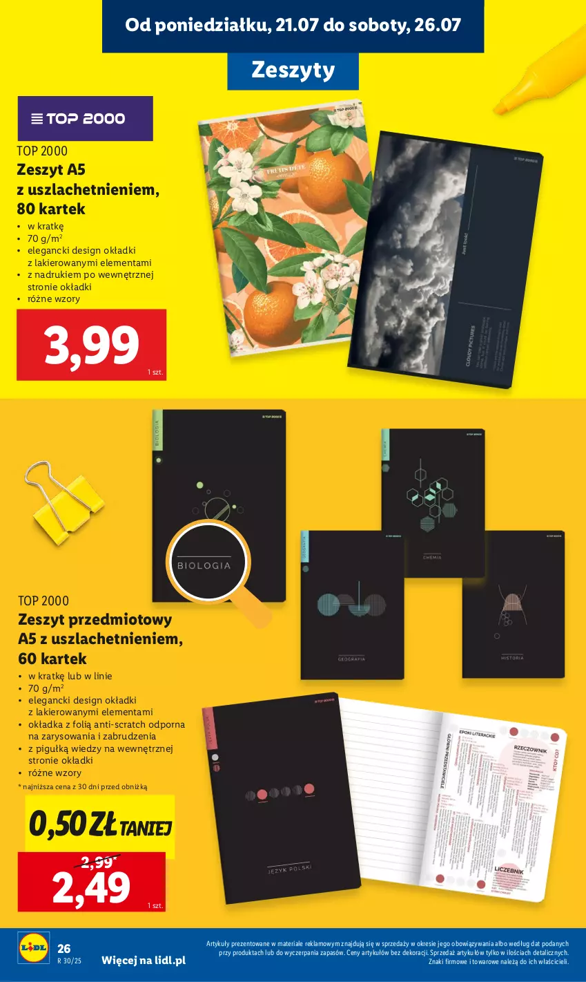 Gazetka promocyjna Lidl - KATALOG GOTOWI DO SZKOŁY - ważna 21.07 do 30.08.2025 - strona 28 - produkty: Lakier, Por, Top