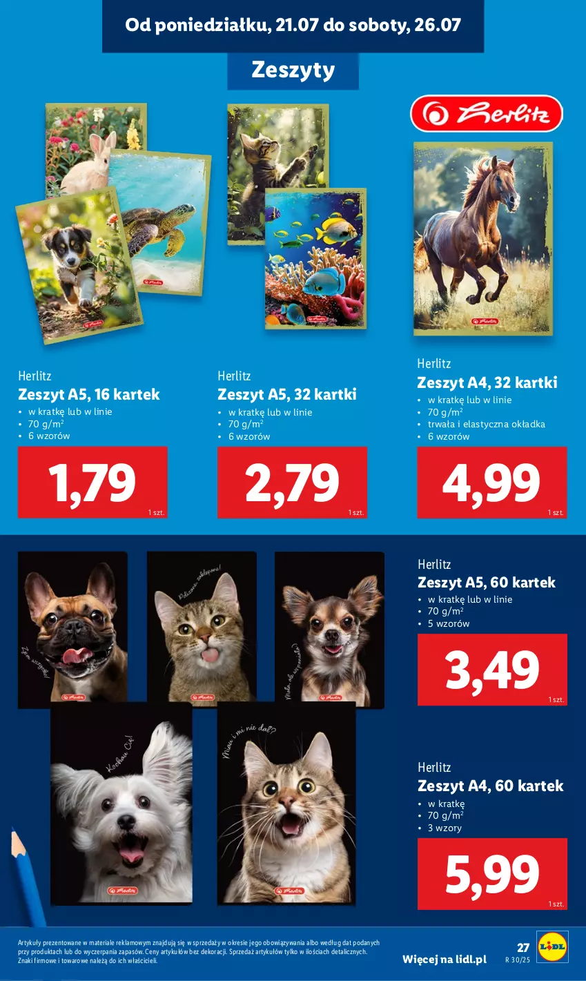 Gazetka promocyjna Lidl - KATALOG GOTOWI DO SZKOŁY - ważna 21.07 do 30.08.2025 - strona 29