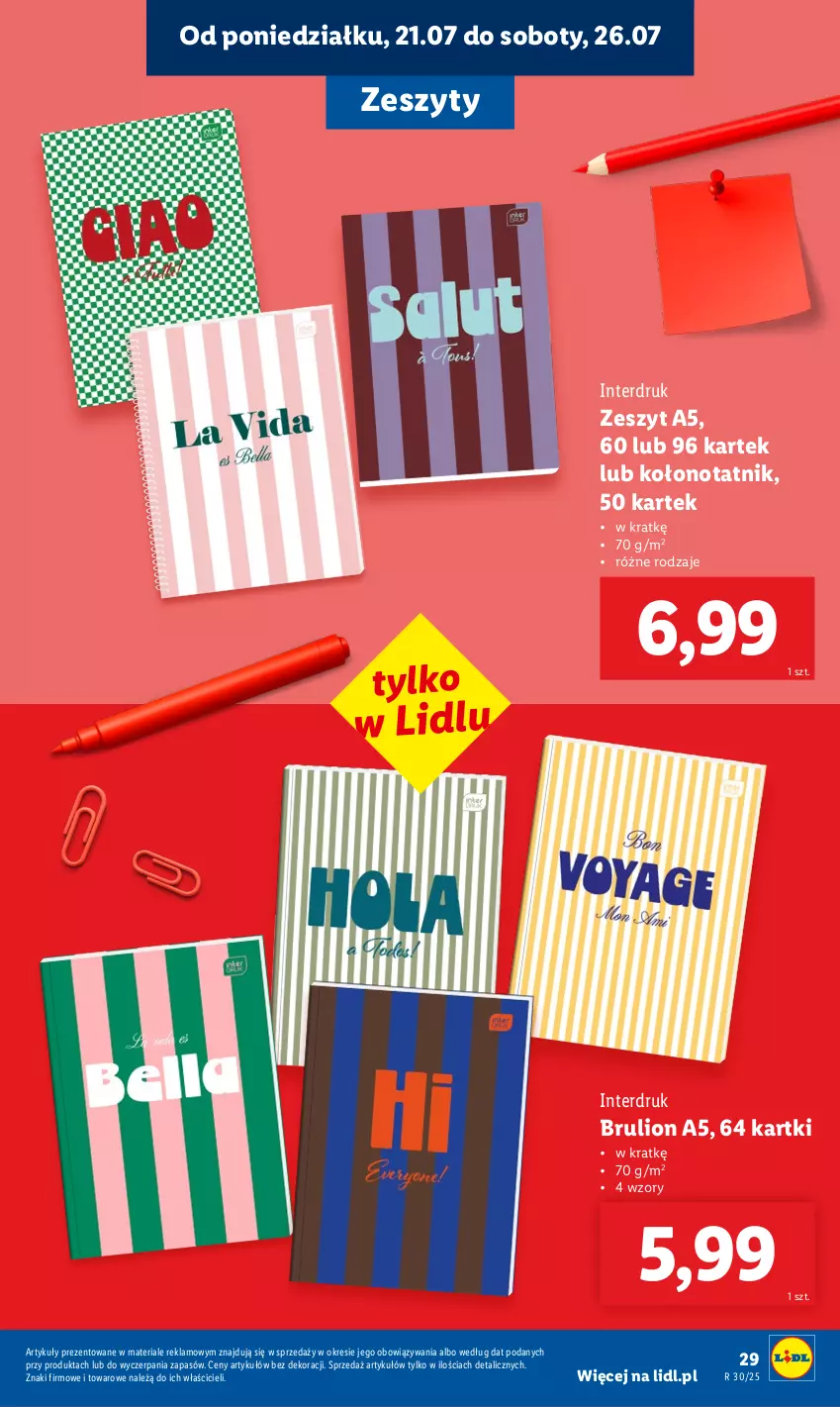 Gazetka promocyjna Lidl - KATALOG GOTOWI DO SZKOŁY - ważna 21.07 do 30.08.2025 - strona 31 - produkty: Lion