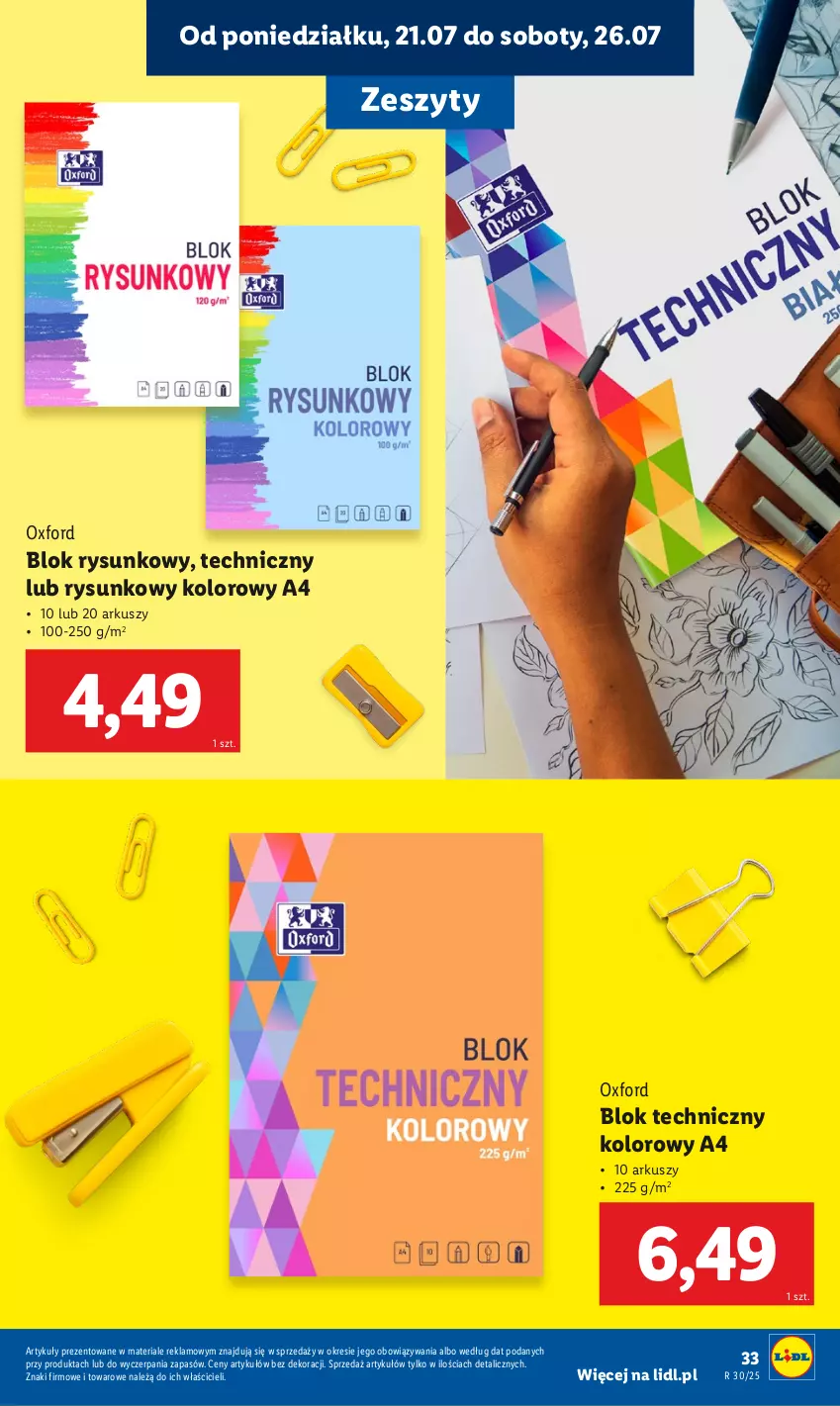 Gazetka promocyjna Lidl - KATALOG GOTOWI DO SZKOŁY - ważna 21.07 do 30.08.2025 - strona 35