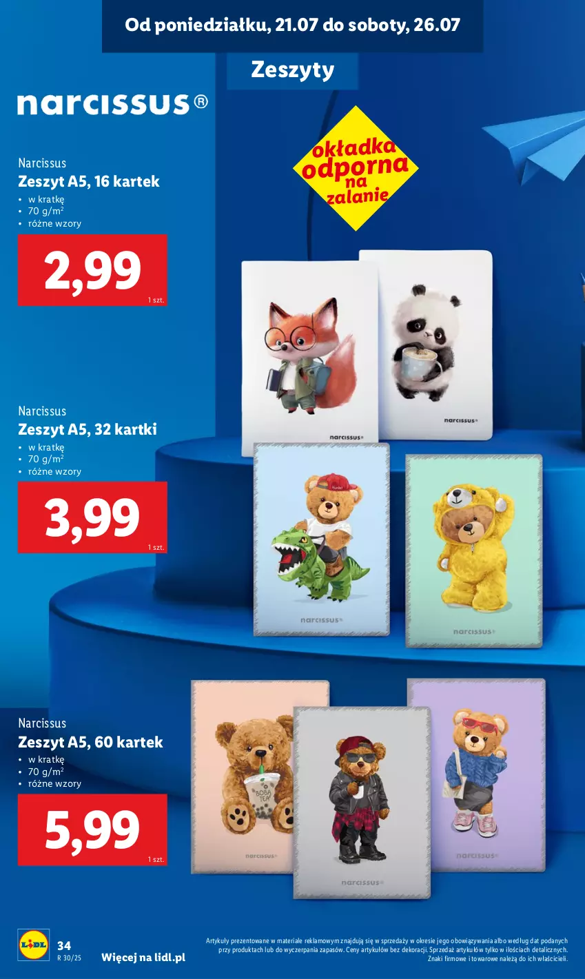 Gazetka promocyjna Lidl - KATALOG GOTOWI DO SZKOŁY - ważna 21.07 do 30.08.2025 - strona 36