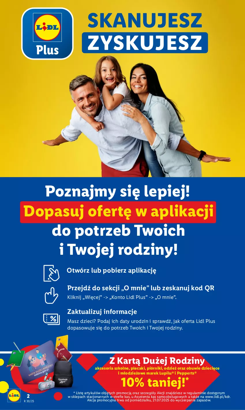 Gazetka promocyjna Lidl - KATALOG GOTOWI DO SZKOŁY - ważna 21.07 do 30.08.2025 - strona 4 - produkty: Dzieci, Obuwie, Piórnik, Plecak