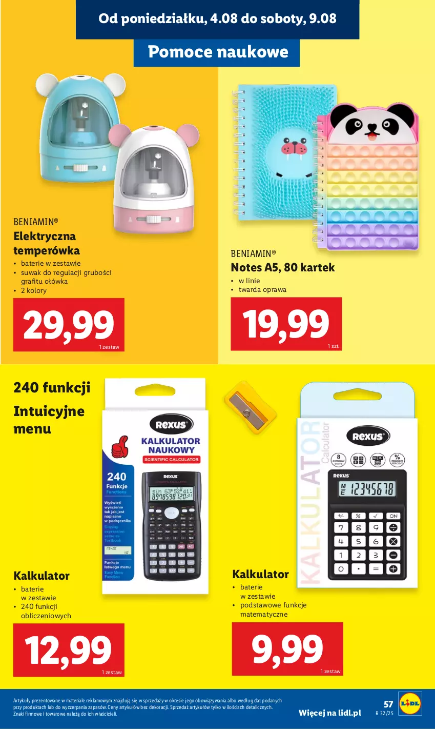 Gazetka promocyjna Lidl - KATALOG GOTOWI DO SZKOŁY - ważna 21.07 do 30.08.2025 - strona 59 - produkty: Gra