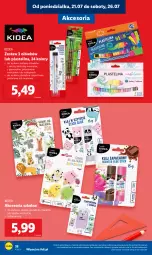 Gazetka promocyjna Lidl - KATALOG GOTOWI DO SZKOŁY - Gazetka - ważna od 30.08 do 30.08.2025 - strona 40 - produkty: Noż, Klej, Plastelina