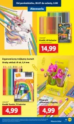 Gazetka promocyjna Lidl - KATALOG GOTOWI DO SZKOŁY - Gazetka - ważna od 30.08 do 30.08.2025 - strona 49 - produkty: Długopis