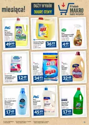 Gazetka promocyjna Makro - Najlepsze oferty - oferta z alkoholem - Gazetka - ważna od 18.09 do 18.09.2023 - strona 11 - produkty: Płyn do prania, Domestos, Do mycia naczyń, Ajax, Proszek do prania, Płyn do mycia naczyń, Woolite, Płyn do płukania, Uniwersalny płyn czyszczący, Chusteczki, Płyn do wc, Płyn do mycia, Bryza, Lenor, Fa