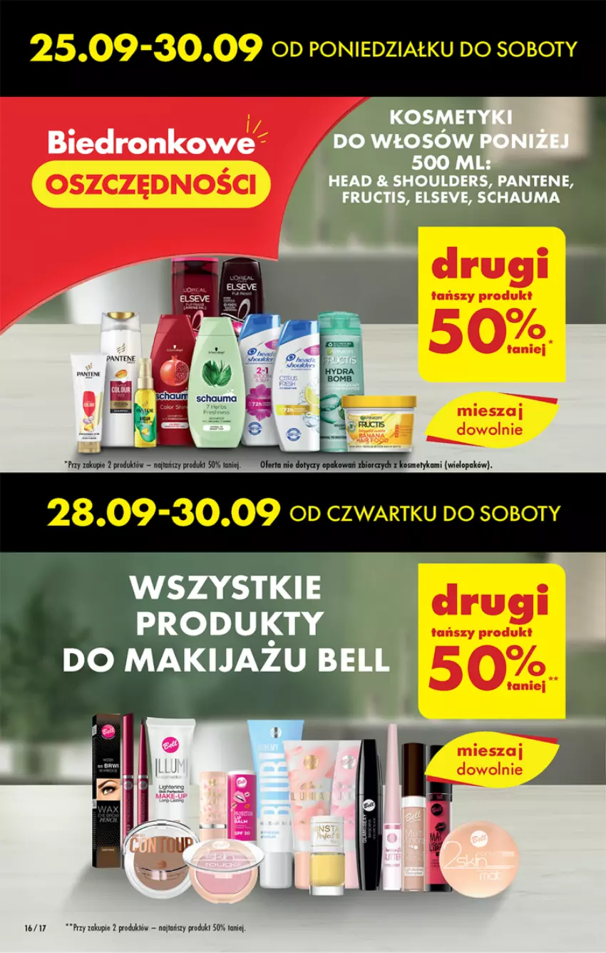 Gazetka promocyjna Biedronka - Od czwartku - ważna 28.09 do 04.10.2023 - strona 16 - produkty: Bell, Makijaż, Produkty do makijażu