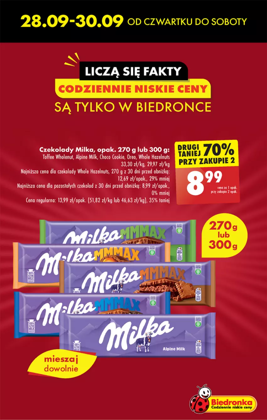 Gazetka promocyjna Biedronka - Od czwartku - ważna 28.09 do 04.10.2023 - strona 9 - produkty: Milka