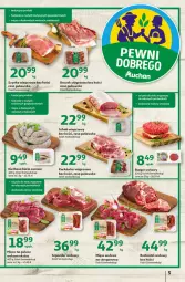 Gazetka promocyjna Auchan - przeNISKIE CENY produkty pewne przedobrego Hipermarkety - Gazetka - ważna od 30.03 do 30.03.2022 - strona 5 - produkty: Mięso wołowe, Szynka wieprzowa, Jaja, Karkówka wieprzowa, Rozbratel wołowy, Szynka, Schab wieprzowy, Burger, Szponder wołowy, Boczek, Kiełbasa biała, Mięso na gulasz, Kiełbasa, Mięso, Boczek wieprzowy, Fa