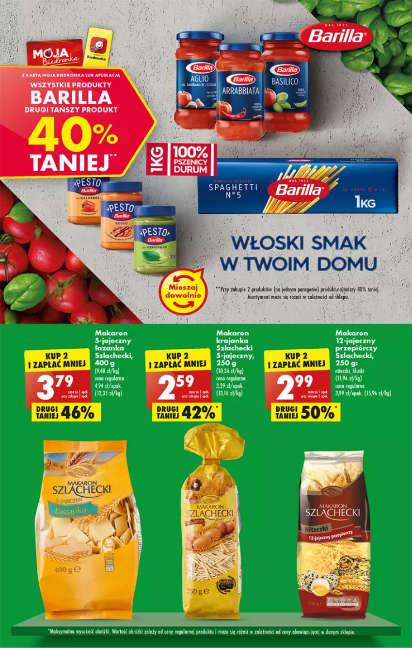 Gazetka promocyjna Biedronka - W tym tygodniu  P - ważna 21.11 do 26.11.2022 - strona 35 - produkty: Barilla, Dron, Fa, Gra, Makaron, Sok