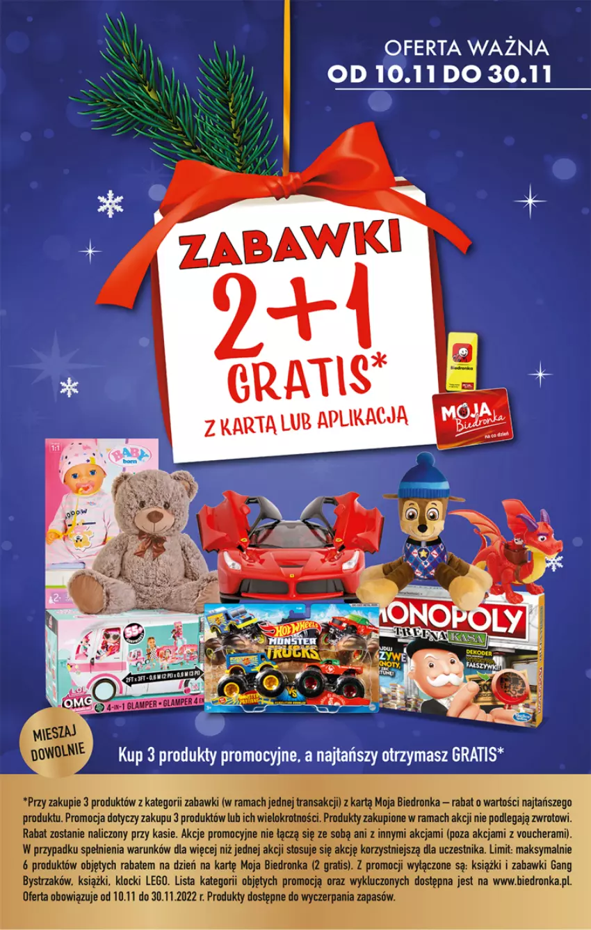 Gazetka promocyjna Biedronka - W tym tygodniu  P - ważna 21.11 do 26.11.2022 - strona 56 - produkty: Dron, Gra, Klocki, LEGO, Rama, Tran