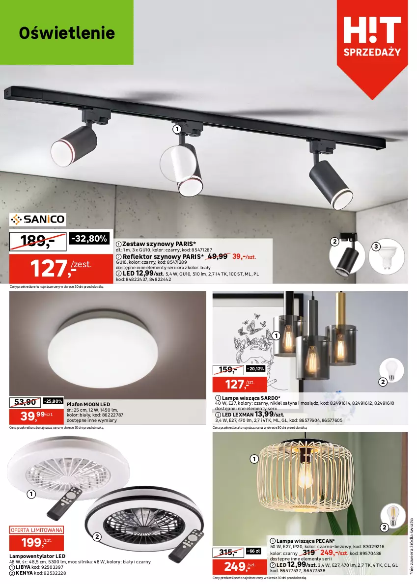 Gazetka promocyjna Leroy Merlin - Gazetka Leroy Merlin - ważna 04.06 do 24.06.2025 - strona 10 - produkty: Dywan, Firana, Gra, Karnisz, Lampa, Lampa wisząca, Listwa, Plafon, Por, Reflektor, Roleta, Ser, Sport, Szyna, Telefon, Tran, Zasłona