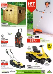 Gazetka promocyjna Leroy Merlin - Gazetka Leroy Merlin - Gazetka - ważna od 24.06 do 24.06.2025 - strona 7 - produkty: Sos, Sok, Gra, Kosz, Ogród, Kosiarka, Traktor, Myjka ciśnieniowa