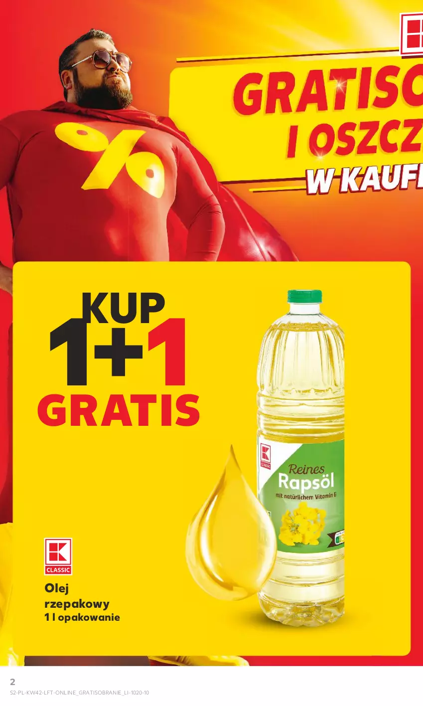 Gazetka promocyjna Kaufland - Gazetka tygodnia - ważna 19.10 do 25.10.2023 - strona 2 - produkty: Gra, Olej, Olej rzepakowy