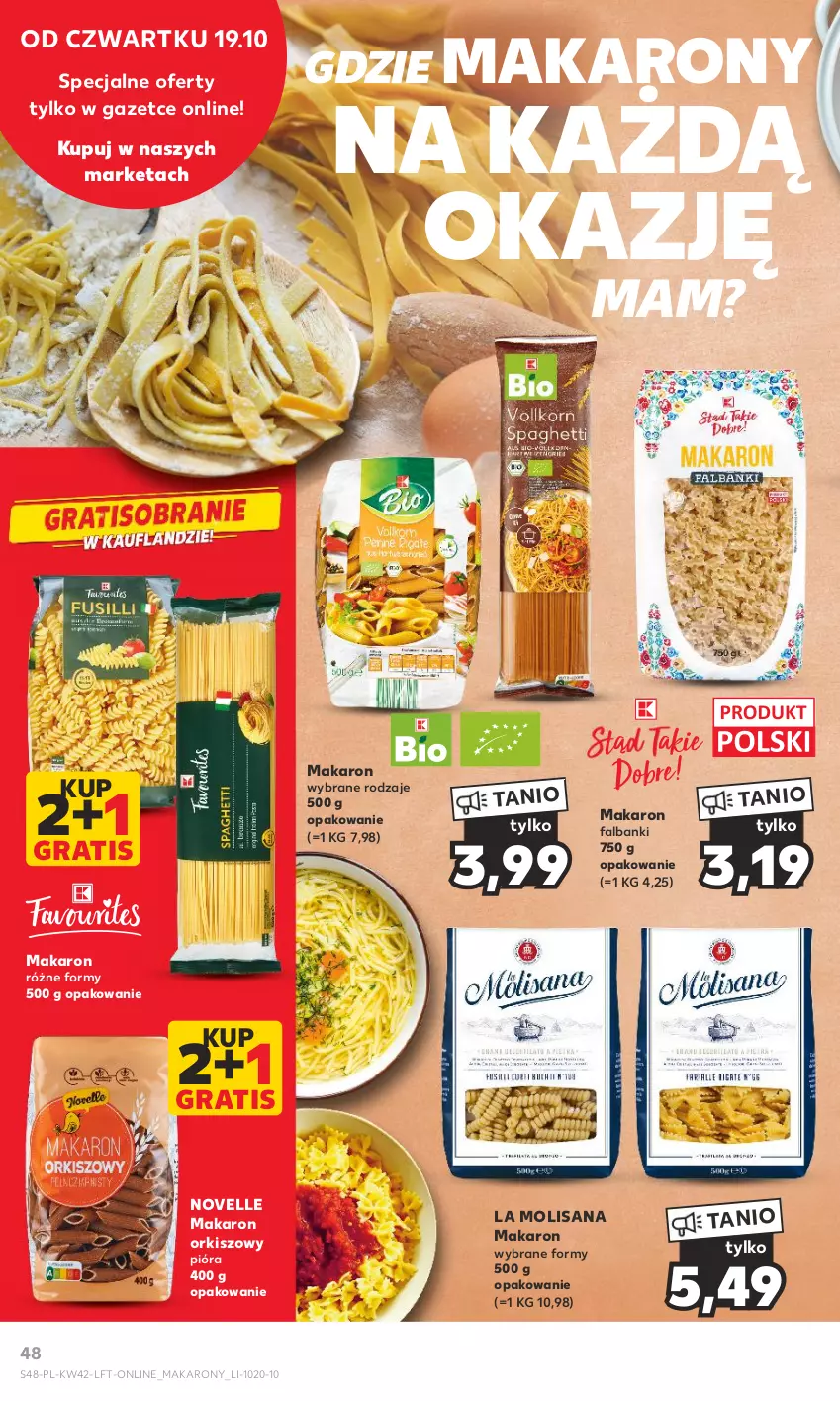 Gazetka promocyjna Kaufland - Gazetka tygodnia - ważna 19.10 do 25.10.2023 - strona 48 - produkty: Fa, Gra, Isana, Makaron