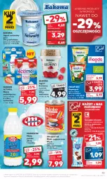 Gazetka promocyjna Kaufland - Gazetka tygodnia - Gazetka - ważna od 25.10 do 25.10.2023 - strona 43 - produkty: Jogurt naturalny, Gra, Danone, Jogurt, Mlekovita, Actimel, Vegangurt, Bakoma, Mleko zagęszczone, Napój, Mleko