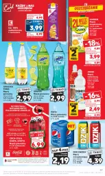 Gazetka promocyjna Kaufland - Gazetka tygodnia - Gazetka - ważna od 25.10 do 25.10.2023 - strona 57 - produkty: Sok, Gra, Grappa, Coca-Cola, Pepsi, Napój izotoniczny, Napój gazowany, Oshee, Fanta, Napój niegazowany, Sprite, Napój, Fa