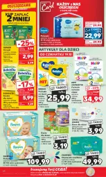 Gazetka promocyjna Kaufland - Gazetka tygodnia - Gazetka - ważna od 25.10 do 25.10.2023 - strona 64 - produkty: HiPP, Gerber, Pampers, Pieluchy, BoboVita, Ziajka, Chrupki, Bebiko, Chusteczki, Ziaja, Danie dla dzieci, Dzieci, Olej