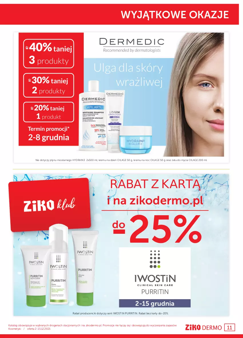 Gazetka promocyjna Ziko - 2-15.12 - ważna 02.12 do 15.12.2021 - strona 11 - produkty: Iwostin, Pur, Ser