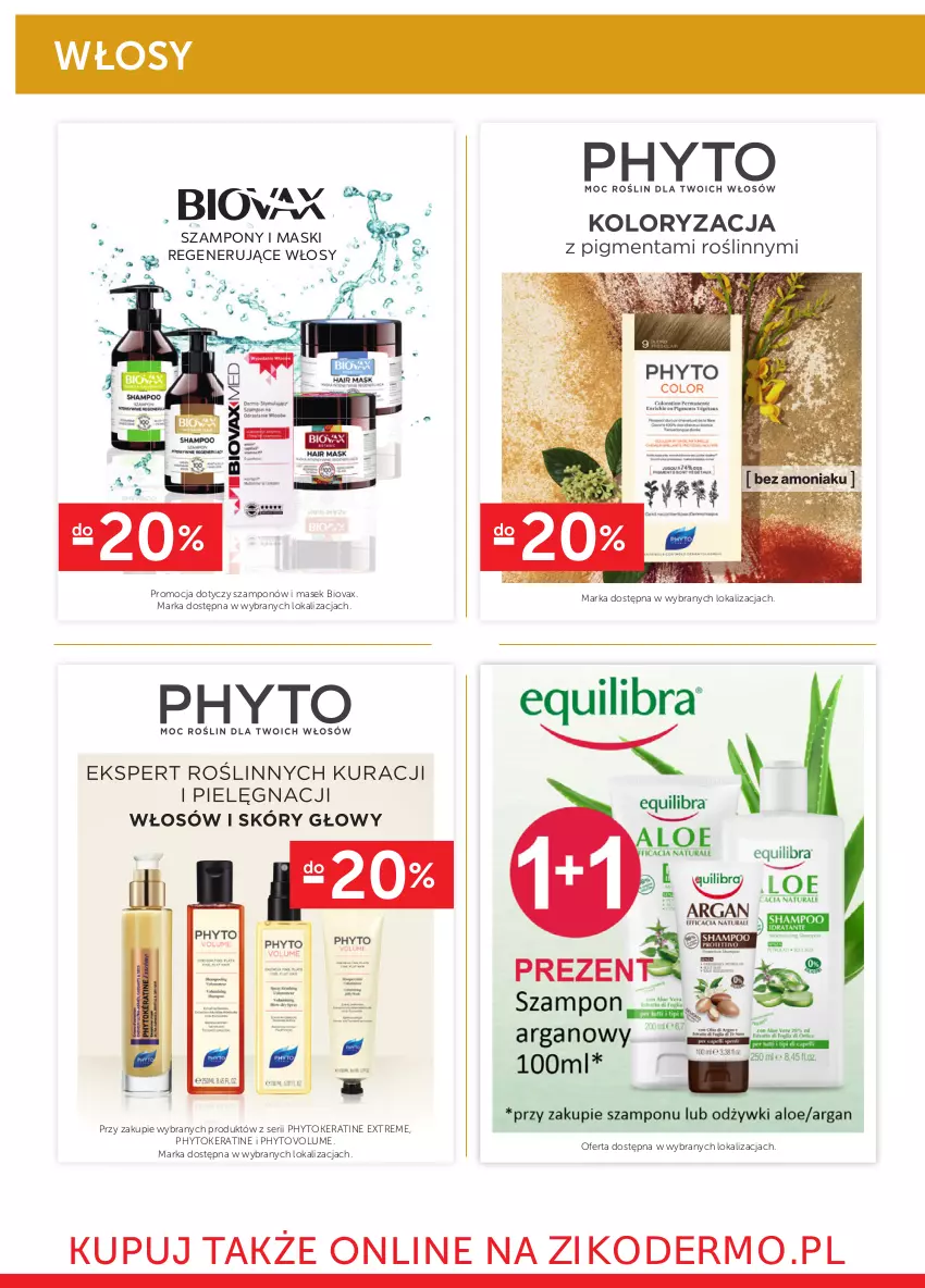 Gazetka promocyjna Ziko - 2-15.12 - ważna 02.12 do 15.12.2021 - strona 14 - produkty: Biovax, Phyto, Ser, Szampon