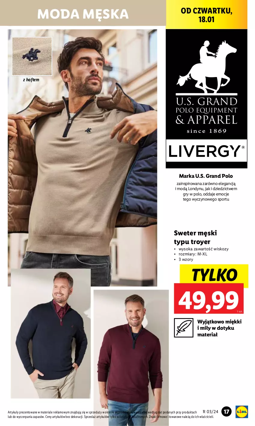 Gazetka promocyjna Lidl - GAZETKA - ważna 15.01 do 20.01.2024 - strona 19 - produkty: Gry, Moda, Por, Sok, Sport