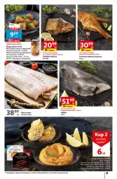 Gazetka promocyjna Auchan - Gazetka MAXI rewelacje! Hipermarket Auchan - Gazetka - ważna od 20.09 do 20.09.2023 - strona 9 - produkty: Halibut, Karmazyn wędzony, Suempol, Kawa, Tusz, Dorsz