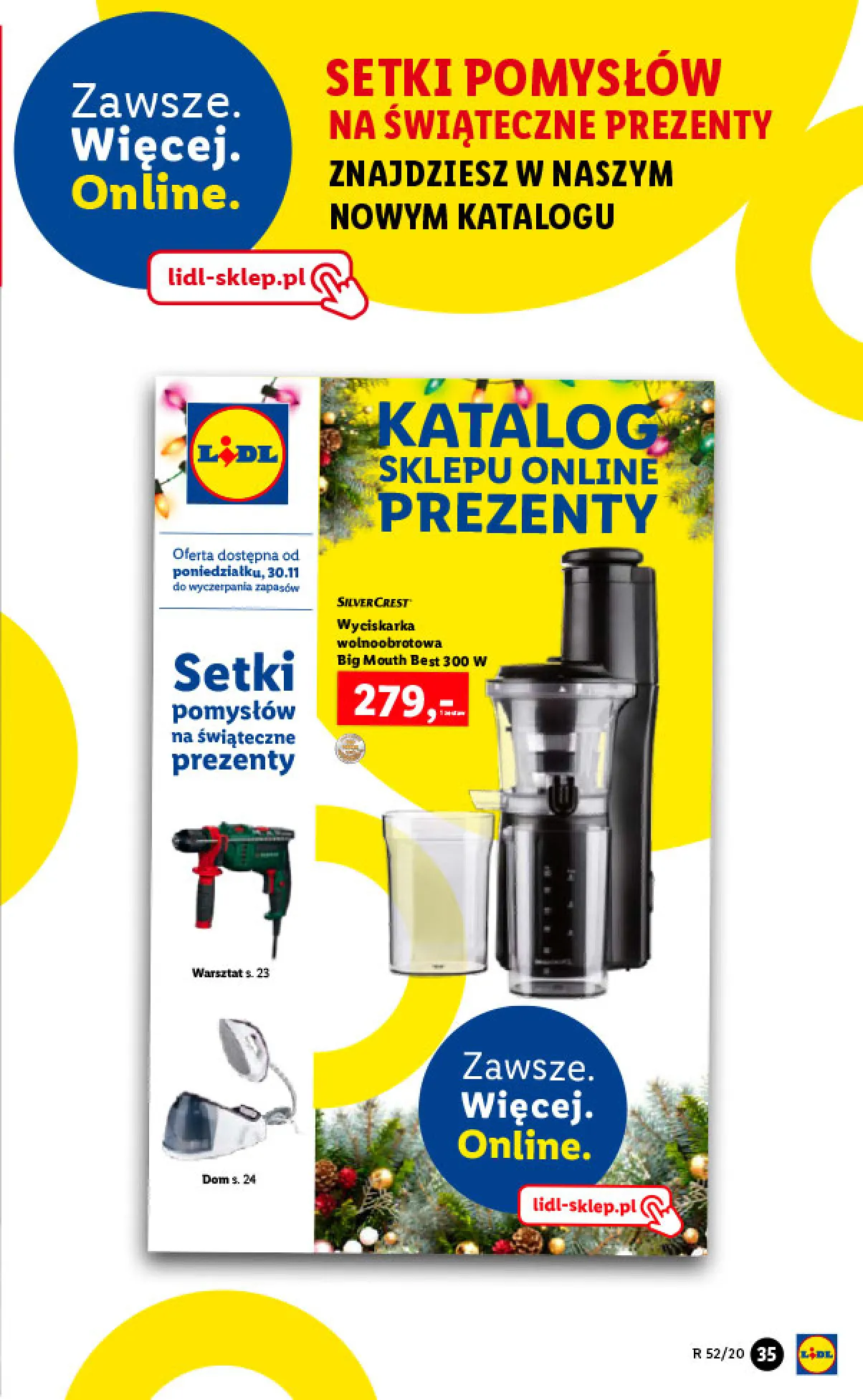 Gazetka promocyjna Lidl - Superprezenty - ważna 21.12 do 24.12.2020 - strona 35